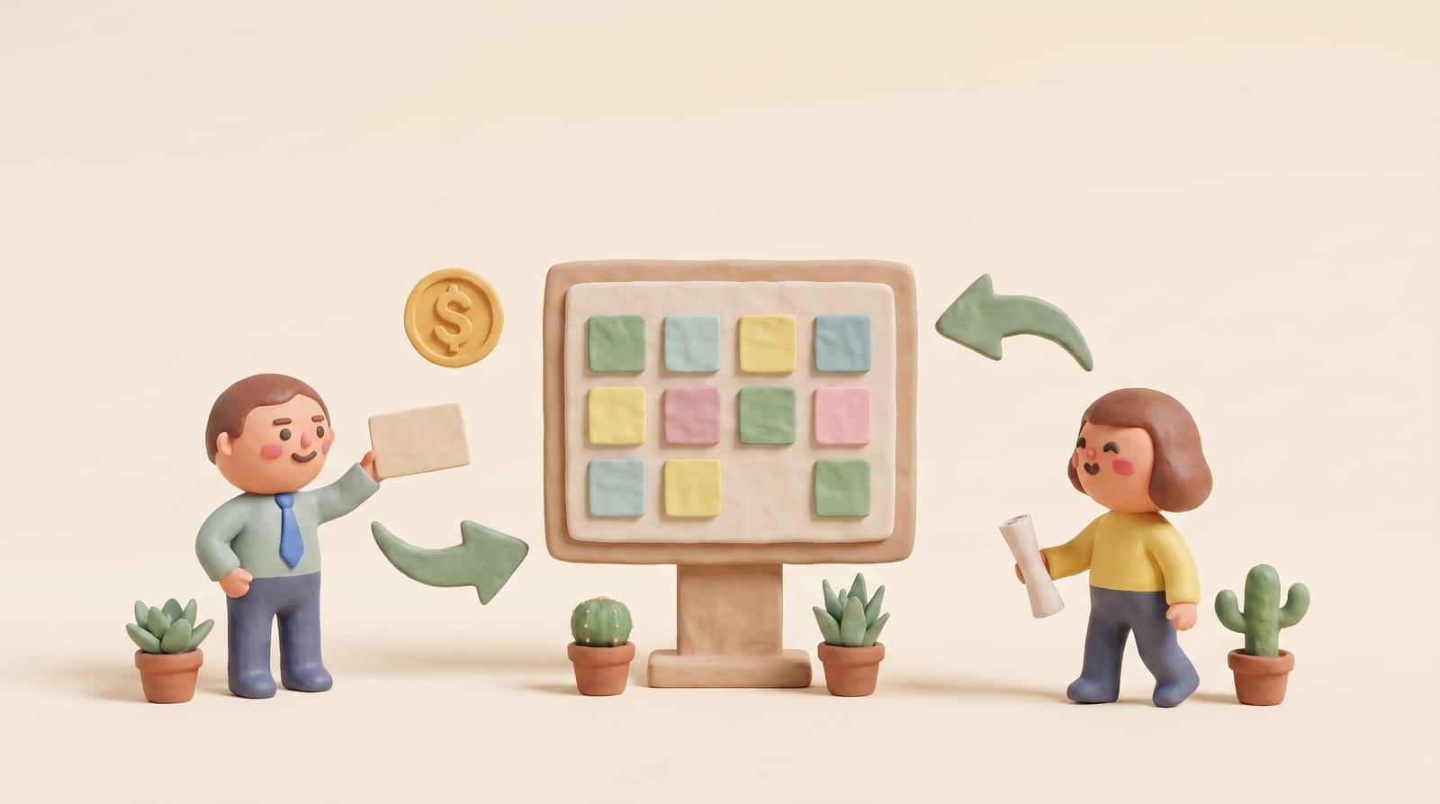 How a job board works: employers post jobs, candidates search and apply, payment flows on the employer side